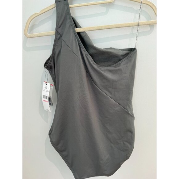 Carmen Marc Valvo One Shoulder 1 Piece Swimsuit NWT - Picture 7 of 7